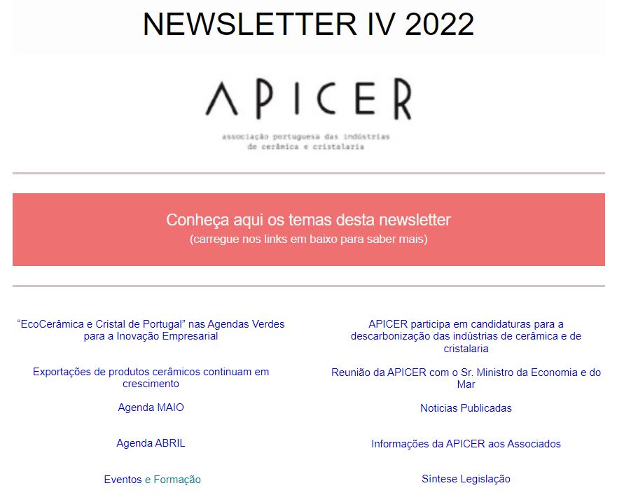 Newsletter Abril 2021 , Reunião da APICER com o Sr. Ministro da Economia e do Mar